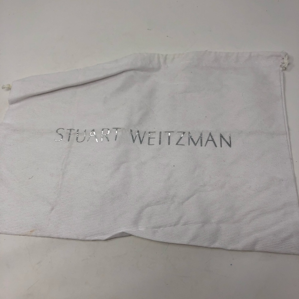 Stuart Weitzman Pearlescent Slide Leather Sandal - image 8